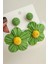 Rafya Bohem Tarzı Sallantılı Çiçek Küpe (7cm) 2