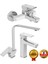 Aurora Batarya Seti (Banyo+Evye+Lavabo) 5 Yıl Garantili 1