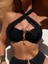 Black Çapraz Tasarım 2025 Desıgn Yüksek Bel Gold Aksesuar Detaylı Luxury Bikini 3