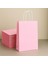 Roll-Up Kraft Çanta Pembe Orta Boy 25X31CM 25LI 1