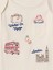 Bebek Kırık Beyaz %100 Organik Pamuk Paddington Grafikli Bodysuit 2
