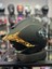 865 Mat Siyah Gold Vizör Kapalı Kask 2