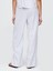 Kadın Açık Mavi Keten Karışımlı Easy Wide Leg Pantolon 5