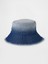 Kız Çocuk Mavi Ombre Denim Bucket Şapka 1