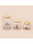 Toskana Jar 3'lü Kavanoz Seti - Açık Kahverengi / Şeffaf 1