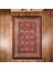 Soft Line Afgan Desenli Halı - Kırmızı - 160X230 cm 1