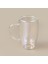 Colors Çift Cidarlı Latte Kupa - Şeffaf - 450 ml 1