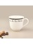 Kitchen Crema De La Cream Porselen Kupa - Renkli - 290 ml 3