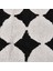 Soft Elegant Curves Tufting Banyo Paspası - Siyah - 60X90 cm 2