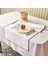 Soft Elegant Runner - Beyaz - 50X140 cm 2