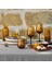 New Iconic 4'lü Ayaklı Bardak - Amber - 490 ml 1