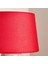 Lighting Apollon Eskitme Büyük Abajur - Kırmızı / Krem - 60 cm 3