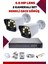 2 Kameralı Set - 5mp Sony Lensli Full Hd Gece Görüşlü Güvenlik Kamerası Sistemi - Mmzsktnsu7 1