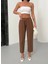 Çımalı Gabardin Kahve Pantolon 1