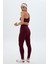 Aozora Sport Aktif Spor Tayt Bordo 2
