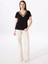 Siyah Kadın Relaxed Payetli T-Shirt FC5SL-TST0118 2