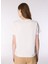 Ekru Kadın Relaxed Varaklı T-Shirt M4WL-TST-1963 5
