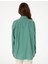 Yeşil Oversize Uzun Kollu Gömlek 5