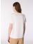 Ekru Kadın Relaxed Baskılı T-Shirt M4WL-TST-1094 5