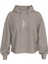 Gri Kadın Kapüşon Standart Baskılı Sweatshirt J20J224718PAN 1