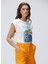 Beyaz Kadın Regular Fit T-Shirt 1094700 5
