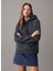 Siyah Kadın Kapüşon Standart Nakışlı Sweatshirt J20J223536BAN 1