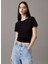 Siyah Kadın Normal T-Shirt J20J225540BEH 2