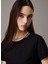 Siyah Kadın Normal T-Shirt J20J225540BEH 3