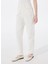 Beyaz Kadın Mom Fit Yıkamalı Denim Pantolon Charlotte TAPERED-1011 4