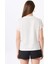 Beyaz Kadın Loose Fit T-Shirt F5SL-TST0087 5