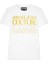 Yuvarlak Yaka Baskılı Beyaz Kadın T-Shirt 76HAHC00 5