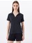 Siyah Kadın Relaxed T-Shirt J5SL-TST7056 1