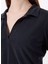 Siyah Kadın Relaxed T-Shirt J5SL-TST7056 3