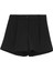 Yüksek Bel Tailored Fit Siyah Kadın Şort F4SL-SHT W38 4