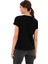 Siyah Kadın Regular Fit T-Shirt Gebı 5