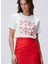 Kırık Beyaz Kadın Regular Fit T-Shirt 1094722 1