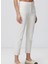 Kırık Beyaz Kadın Slim Fit Denim Pantolon 1094365 4