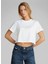 Beyaz Kadın Normal Baskılı T-Shirt LV047AB814YAA 2