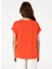 Kırmızı Kadın Regular Fit T-Shirt Polen 5