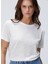 Kırık Beyaz Kadın Regular Fit T-Shirt 1094669 2