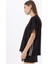 Siyah Kadın Bisiklet Yaka Relaxed Sweatshirt FC5SL-SWT0097 3