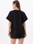 Siyah Kadın Bisiklet Yaka Relaxed Sweatshirt FC5SL-SWT0097 5