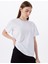 Beyaz Kadın Relaxed T-Shirt M5SL-TST1858 4
