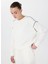 Ekru Kadın Bisiklet Normal Sweatshirt M5SL-SWT1647 1