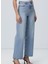Açık Indigo Kadın Rahat Denim Pantolon 1094363 4