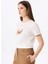 Kırık Beyaz Kadın Relaxed Payetli T-Shirt F5SL-TST0381 3