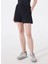 Siyah Kadın Standart Sweat Şort J5SL-SHT7057 2