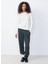 Beyaz Kadın Fitted T-Shirt GAMI02CE25_BLANC 1