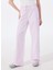 Pembe Kadın Bol Kesim Çizgili Pantolon J5SL-PNT7010 3
