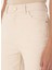 Bej Kadın Mom Fit Denim Pantolon E-Mam-Beıge 5